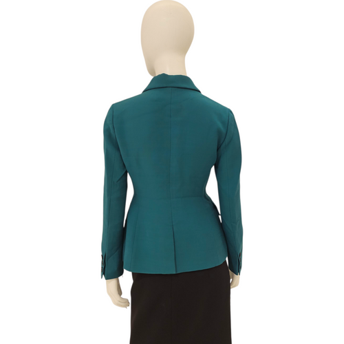 Wool Jacket 34 Jade Green Ready-to-Wear in Wool