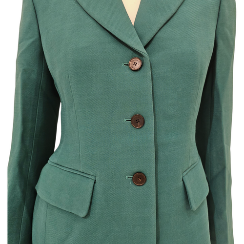 Wool Jacket 34 Jade Green Ready-to-Wear in Wool