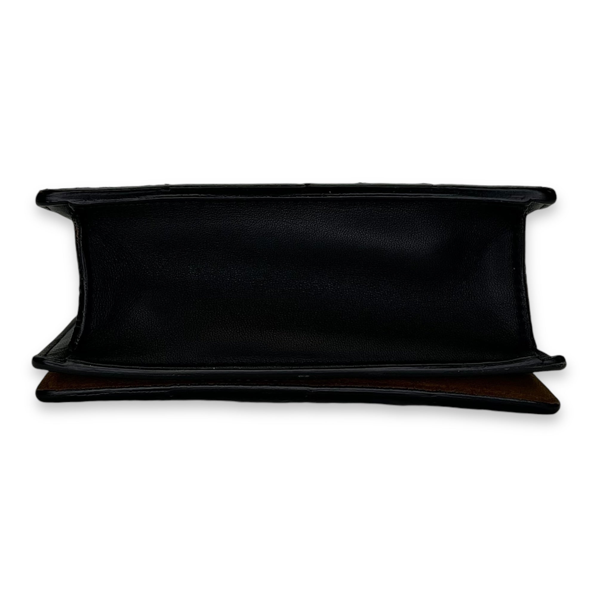 Cassette Crossbody Bag Black in Lambskin