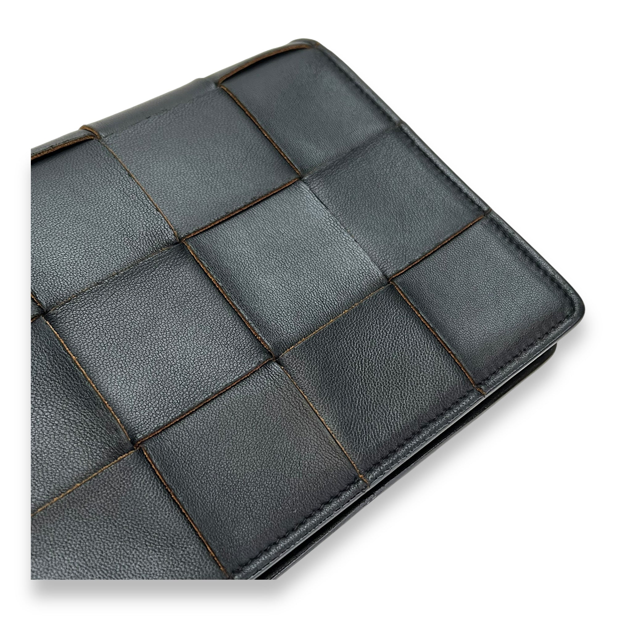 Cassette Crossbody Bag Black in Lambskin