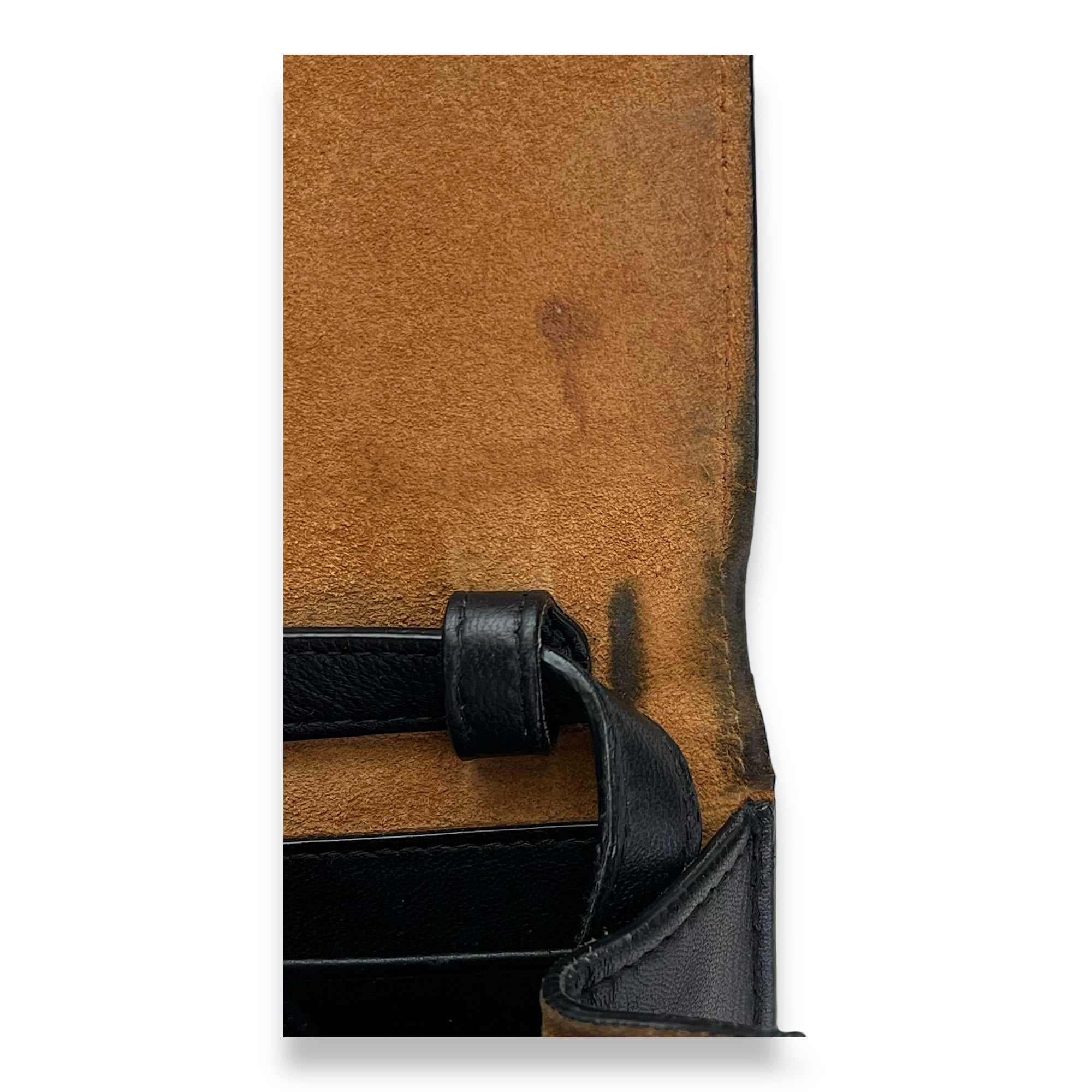 Cassette Crossbody Bag Black in Lambskin