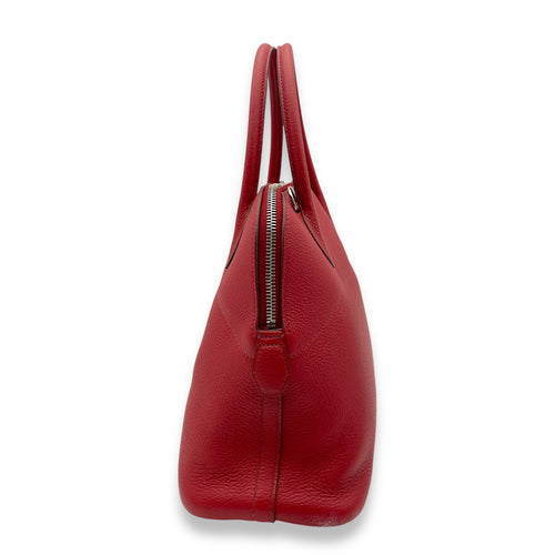 Bolide Rouge Casaque in Clemence Palladium hardware