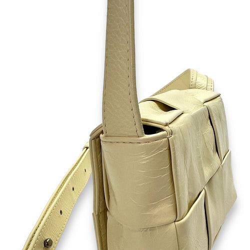 Other Mini Yellow Crossbody Bag in Calfskin, Silver hardware