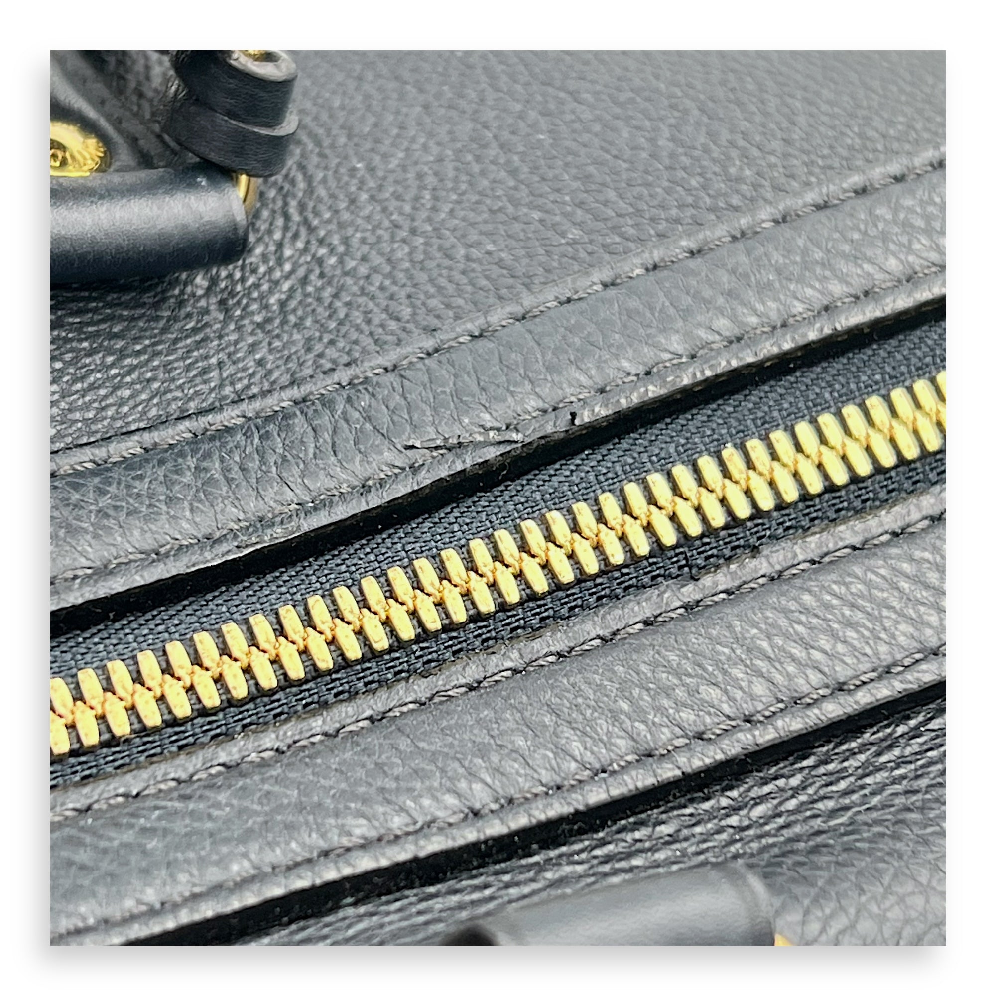 Sophia Coppola Boston Top Handle Bag Blue in Calfskin, Gold hardware