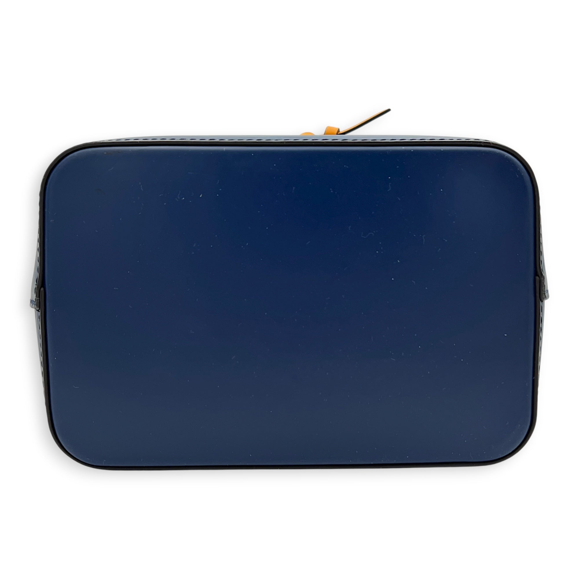NeoNoe BB Blue Bucket Bag in Epi Leather, Silver hardware