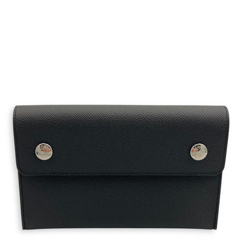 Hermesnap Black in Epsom, Palladium hardware