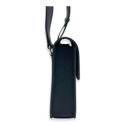 Hermesnap Black in Epsom, Palladium hardware