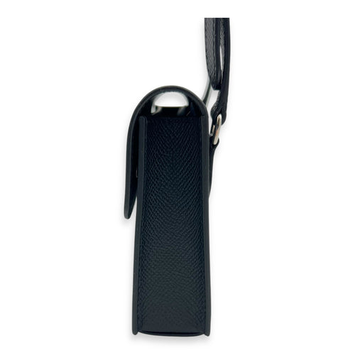 Hermesnap Black in Epsom, Palladium hardware