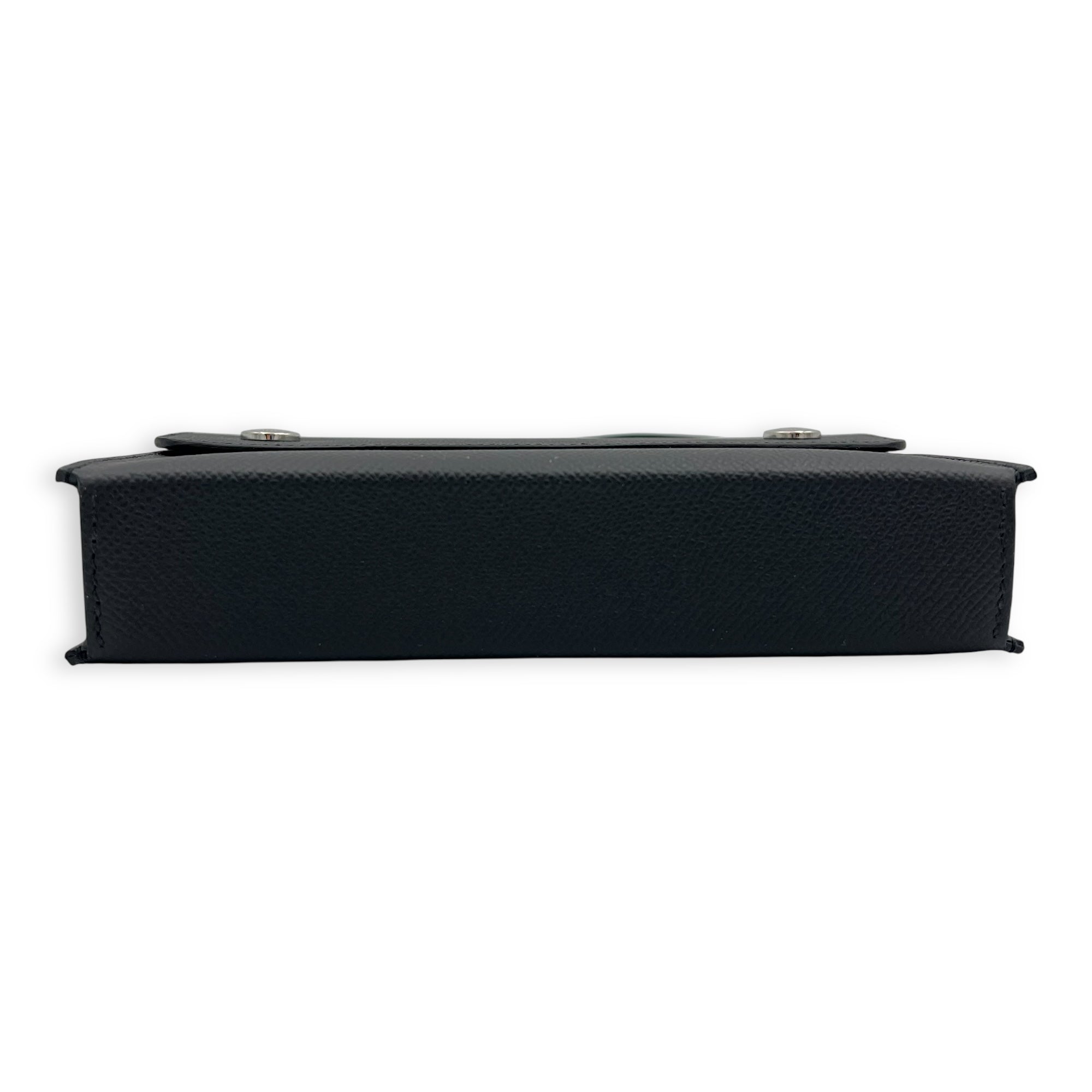 Hermesnap Black in Epsom, Palladium hardware
