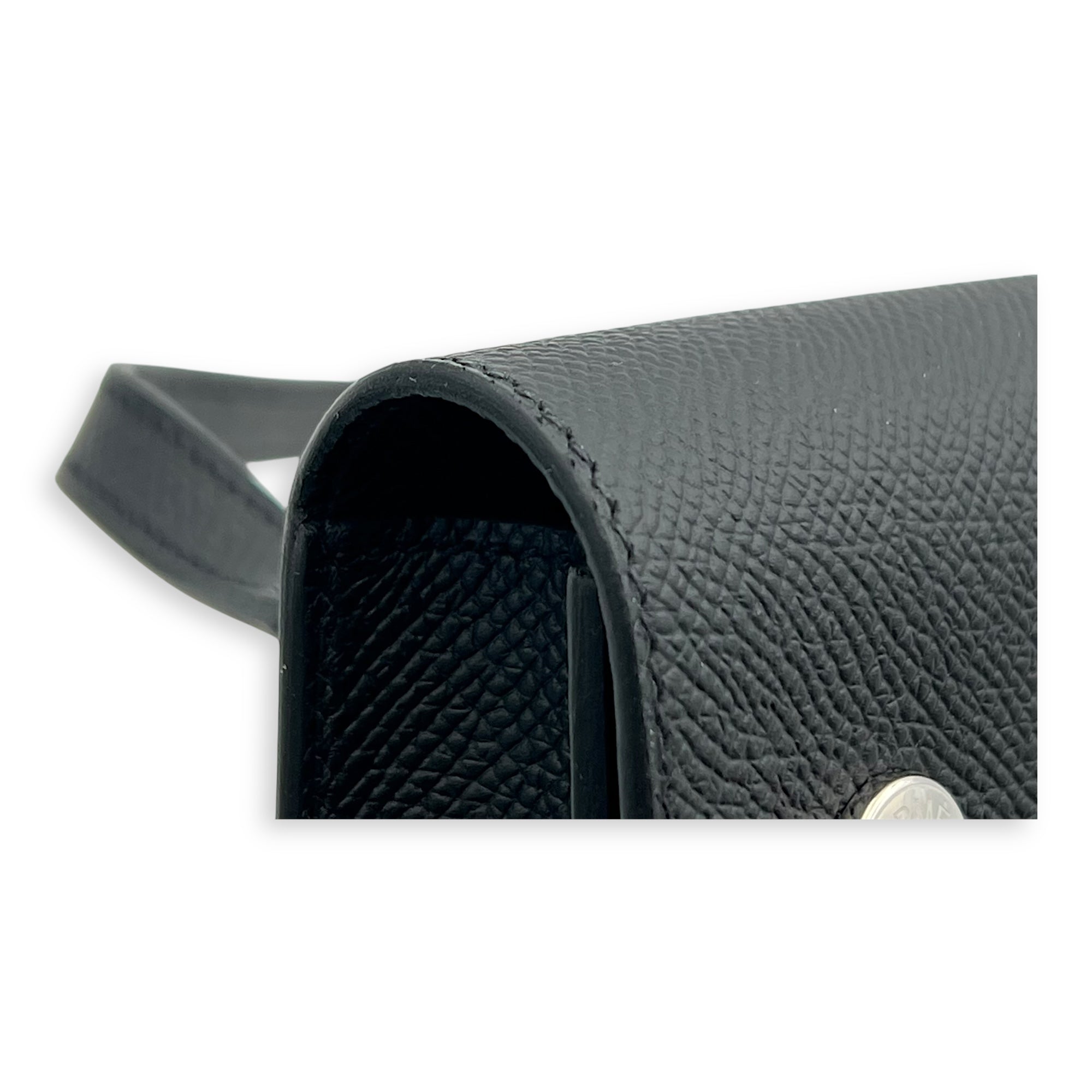 Hermesnap Black in Epsom, Palladium hardware