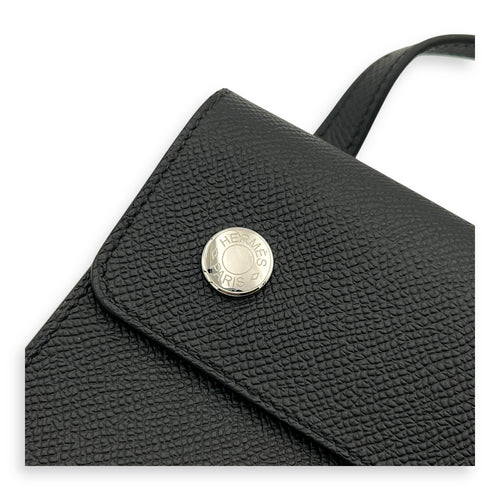 Hermesnap Black in Epsom, Palladium hardware