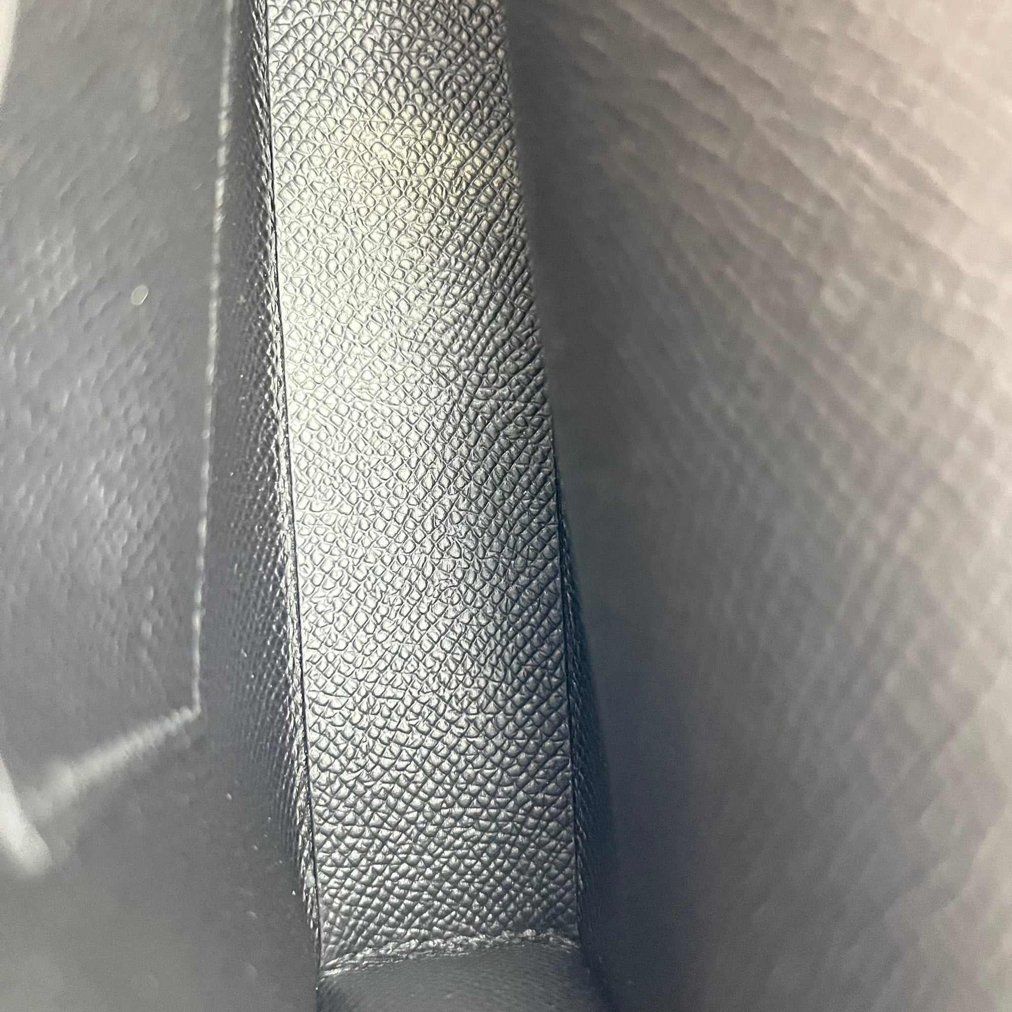 Hermesnap Black in Epsom, Palladium hardware