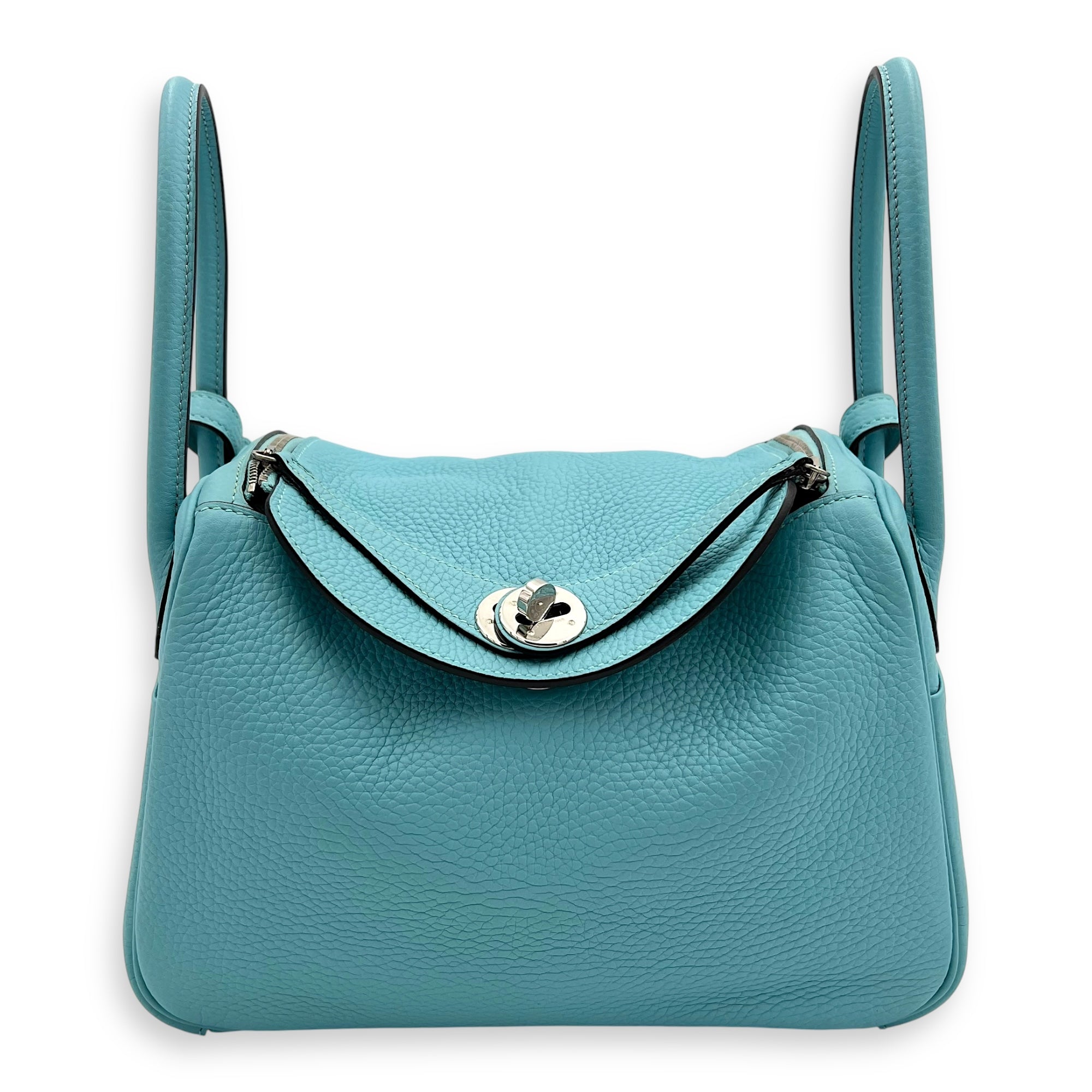 Lindy Blue Atoll in Clemence, Palladium hardware