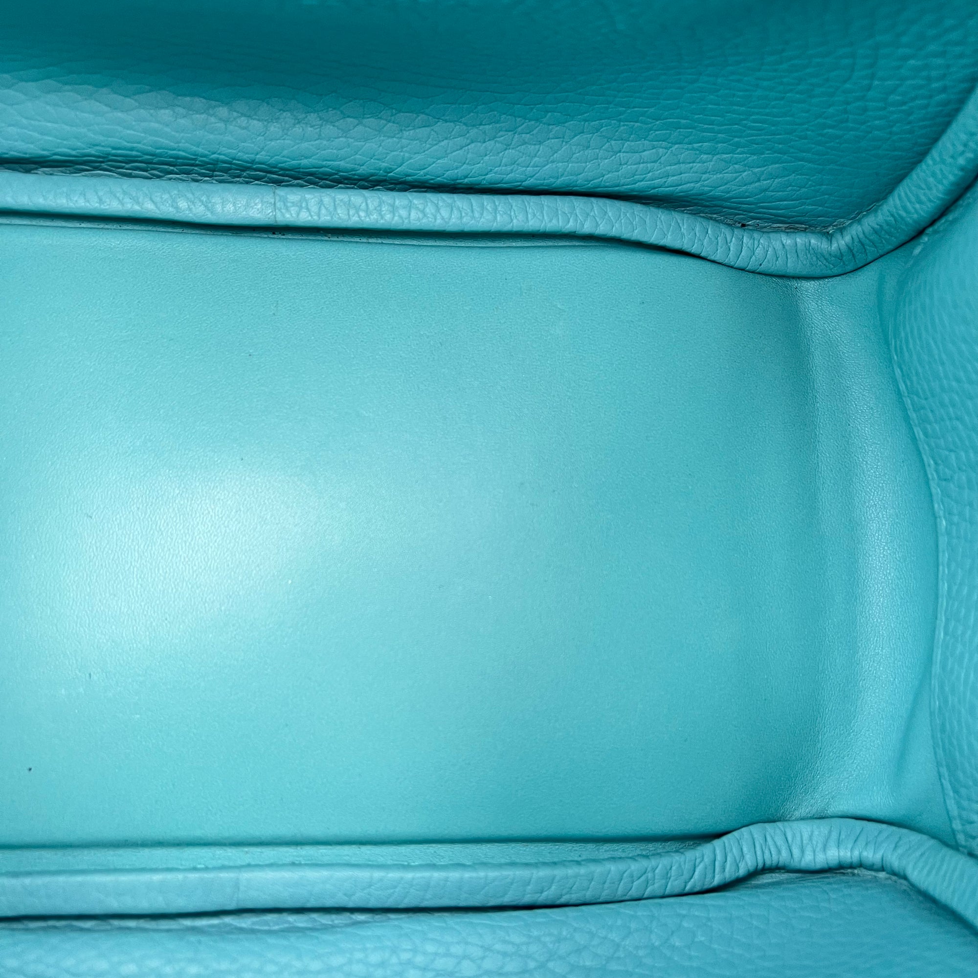 Lindy Blue Atoll in Clemence, Palladium hardware