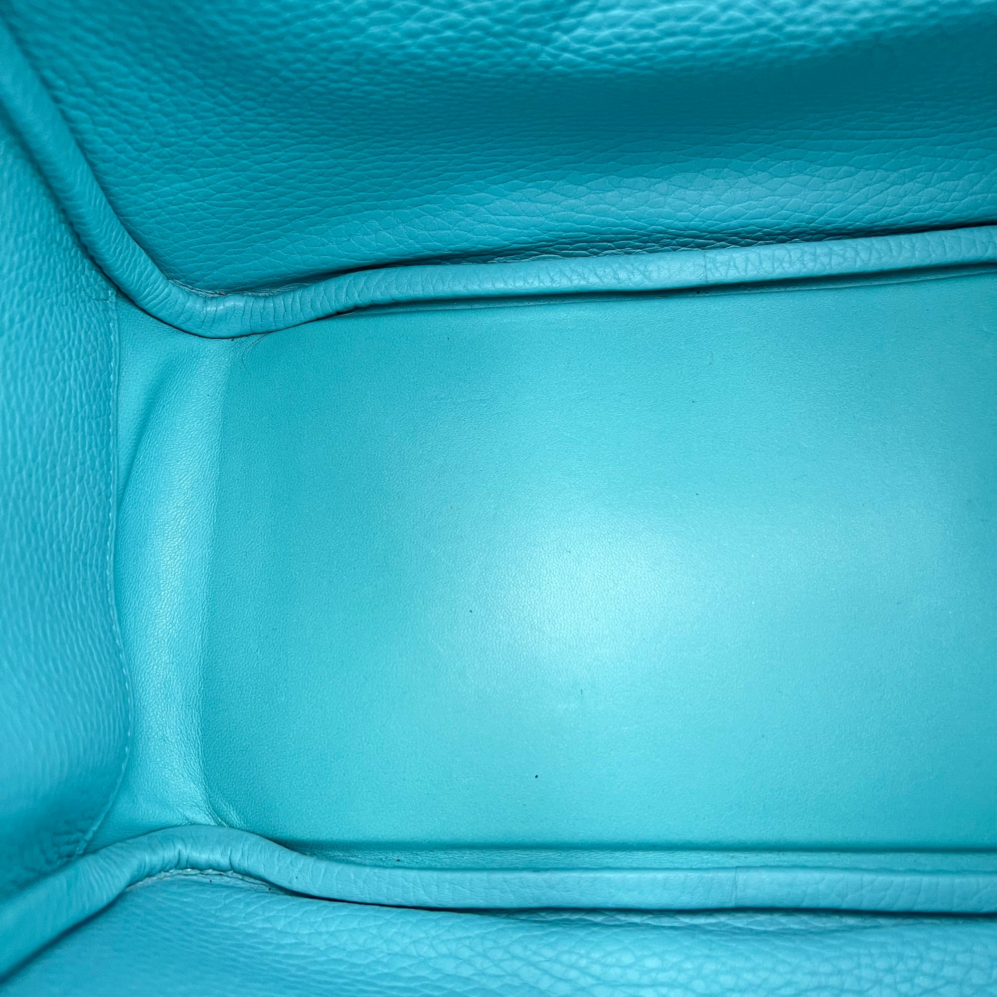 Lindy Blue Atoll in Clemence, Palladium hardware