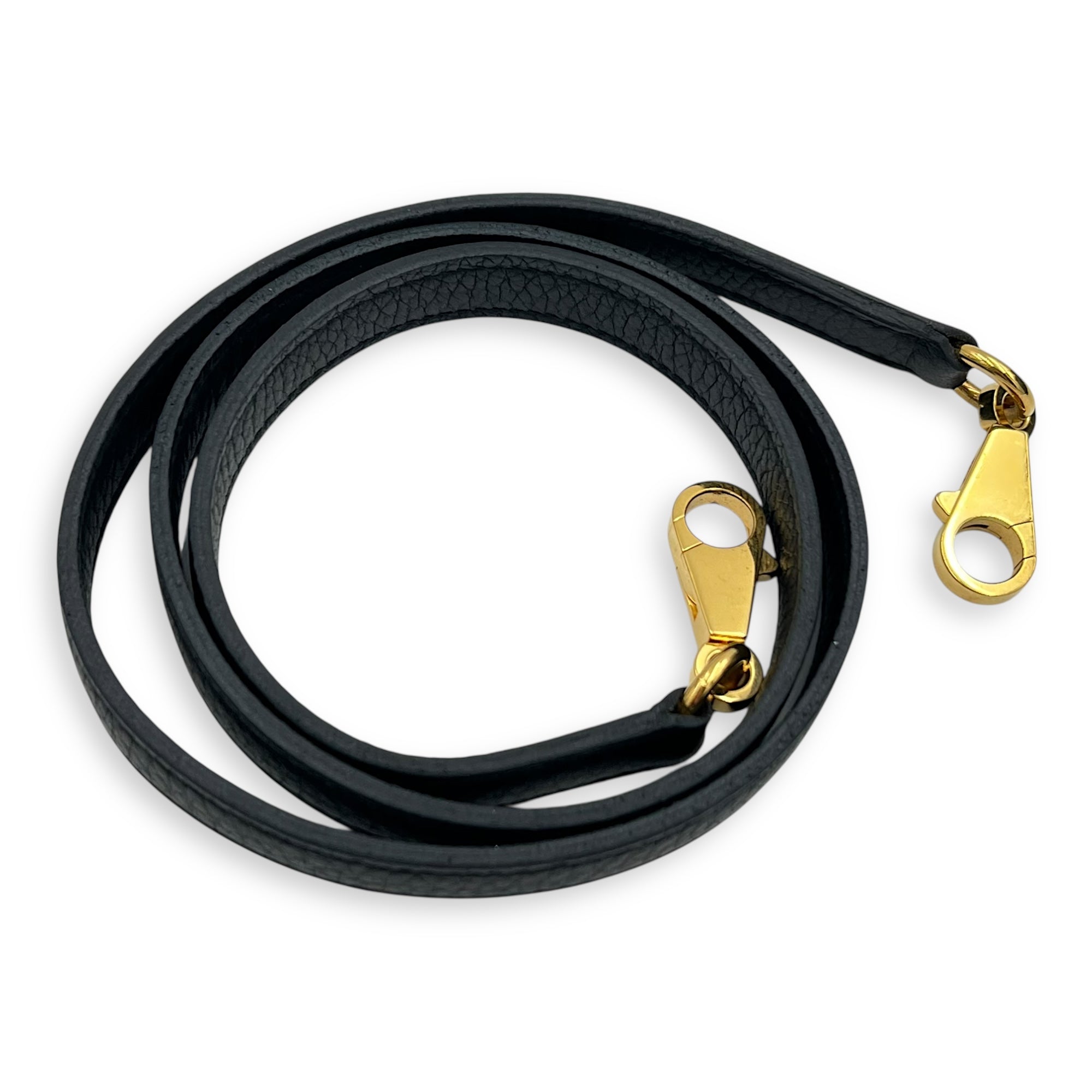 Kelly Black in Clemence, Gold hardware