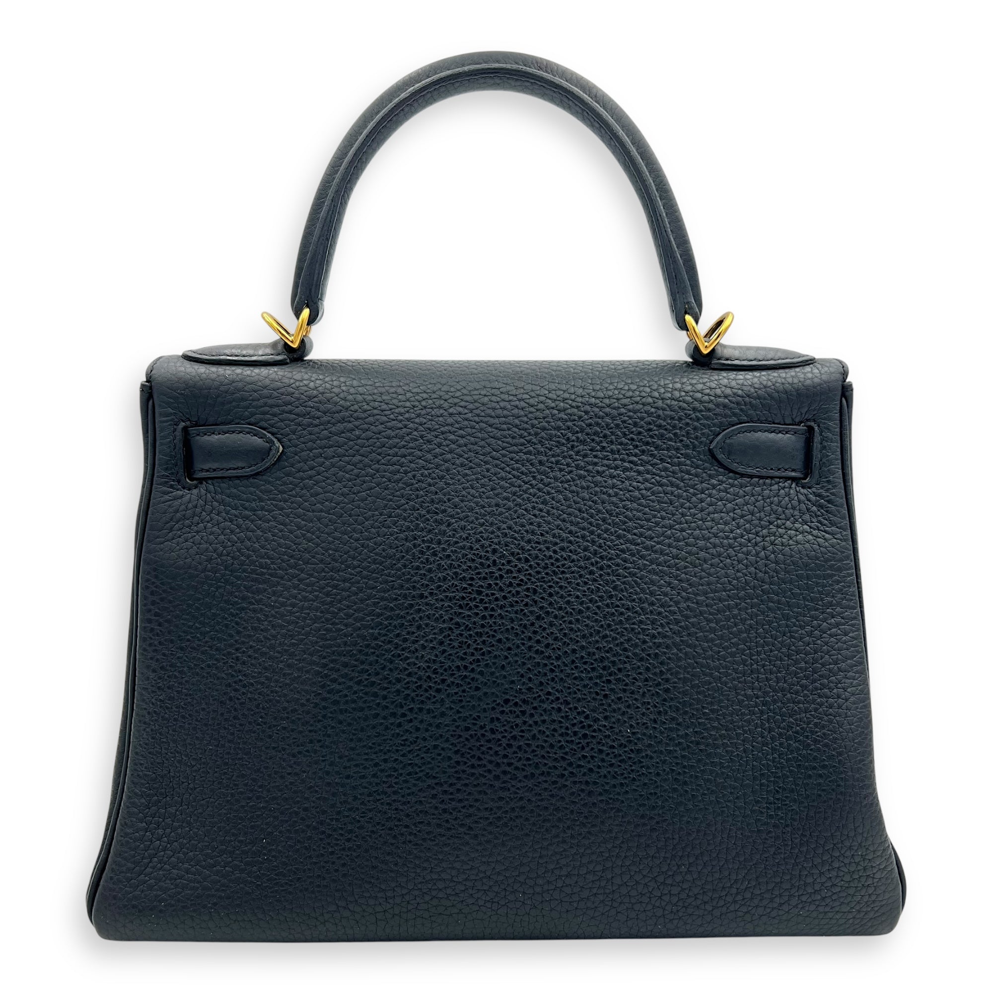 Kelly Black in Clemence, Gold hardware