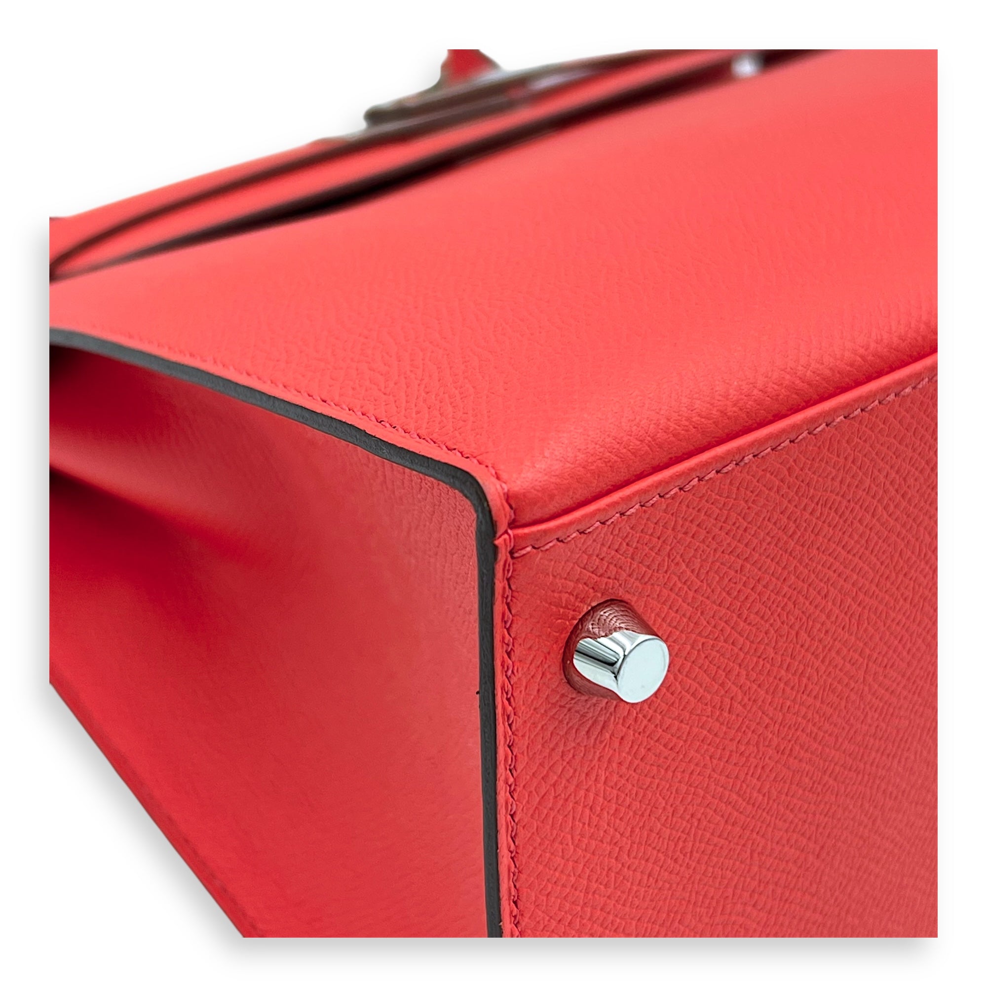 Kelly Sellier Rose Jaipur in Epsom, Palladium hardware