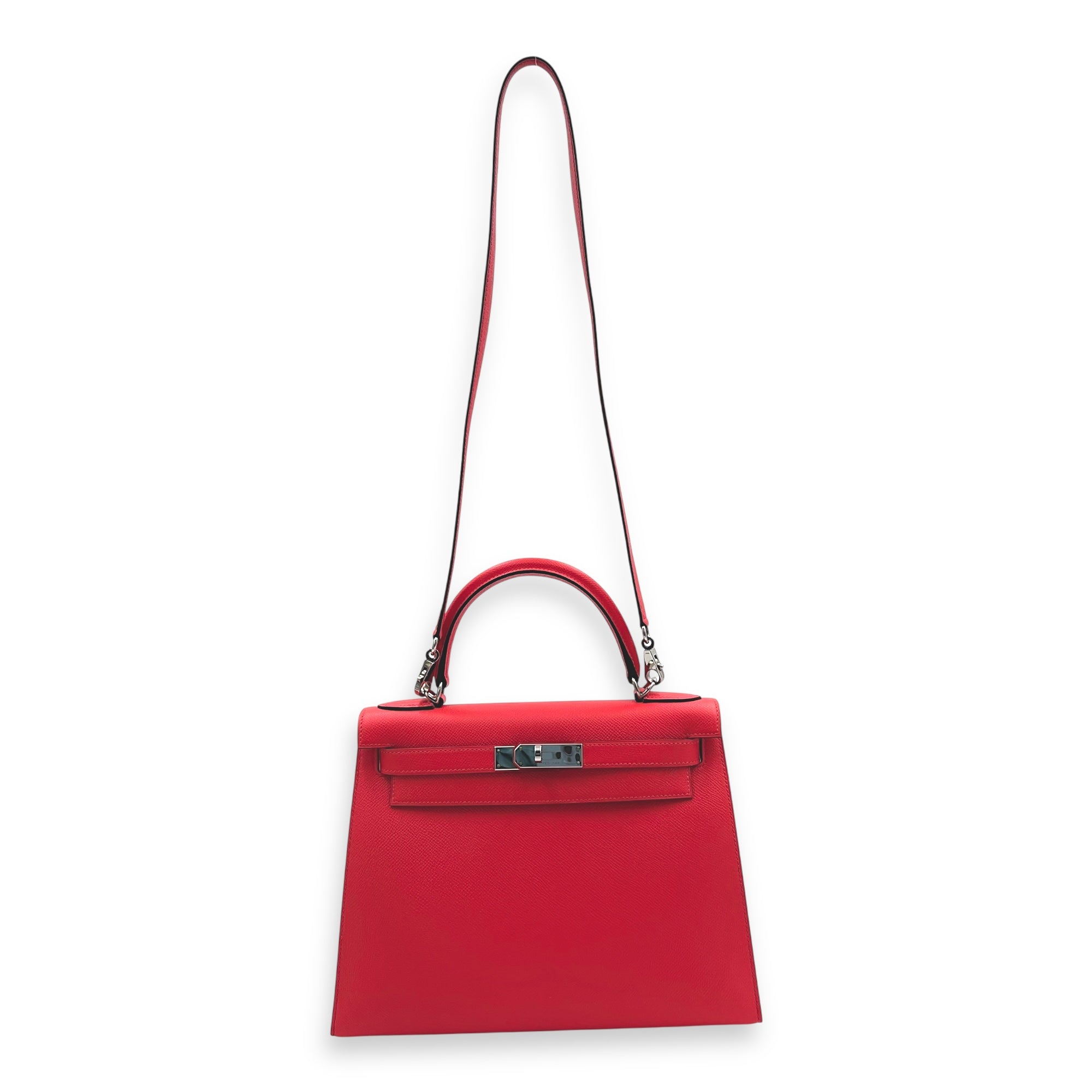 Kelly Sellier Rose Jaipur in Epsom, Palladium hardware