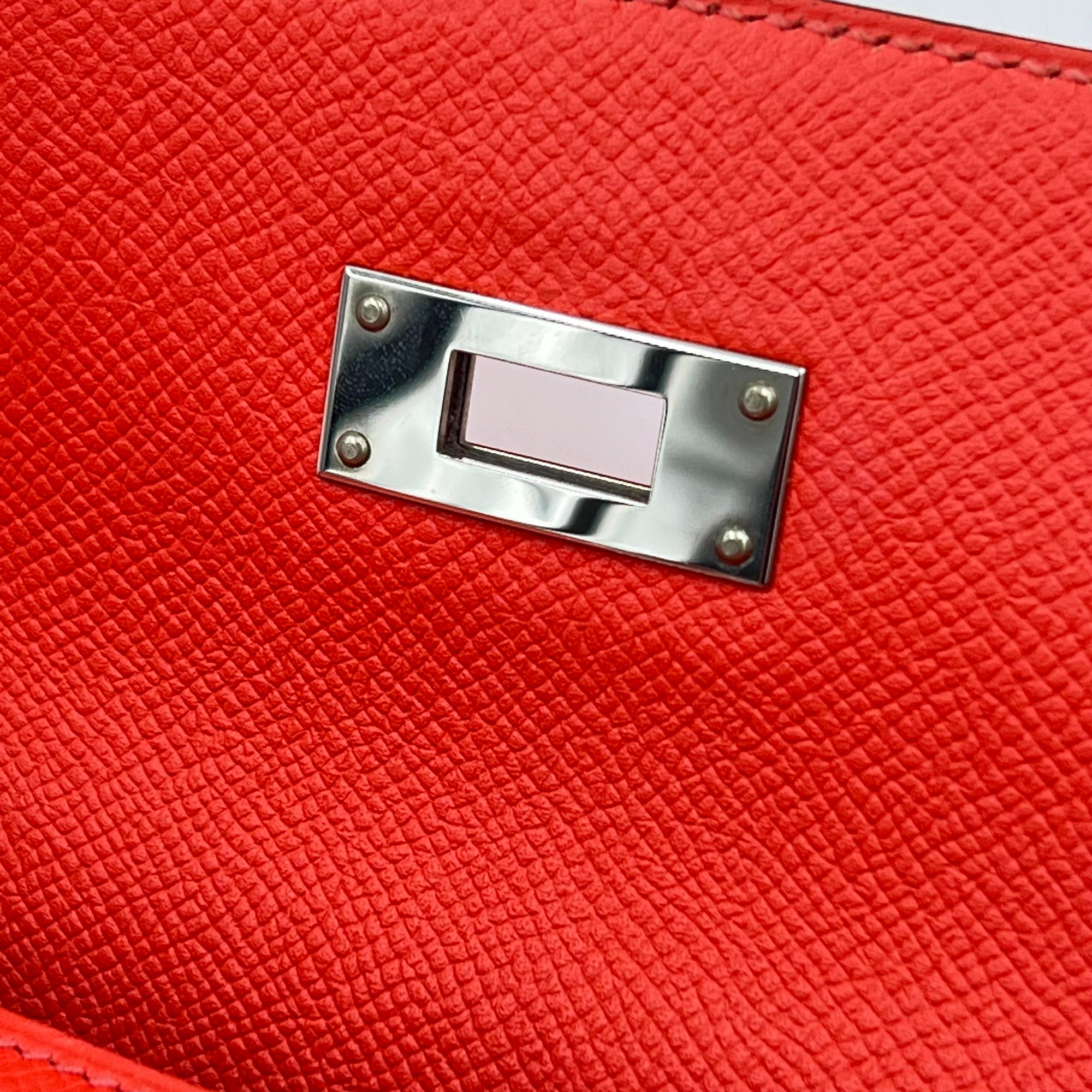 Kelly Sellier Rose Jaipur in Epsom, Palladium hardware