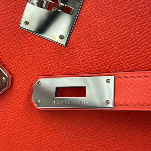 Kelly Sellier Rose Jaipur in Epsom, Palladium hardware