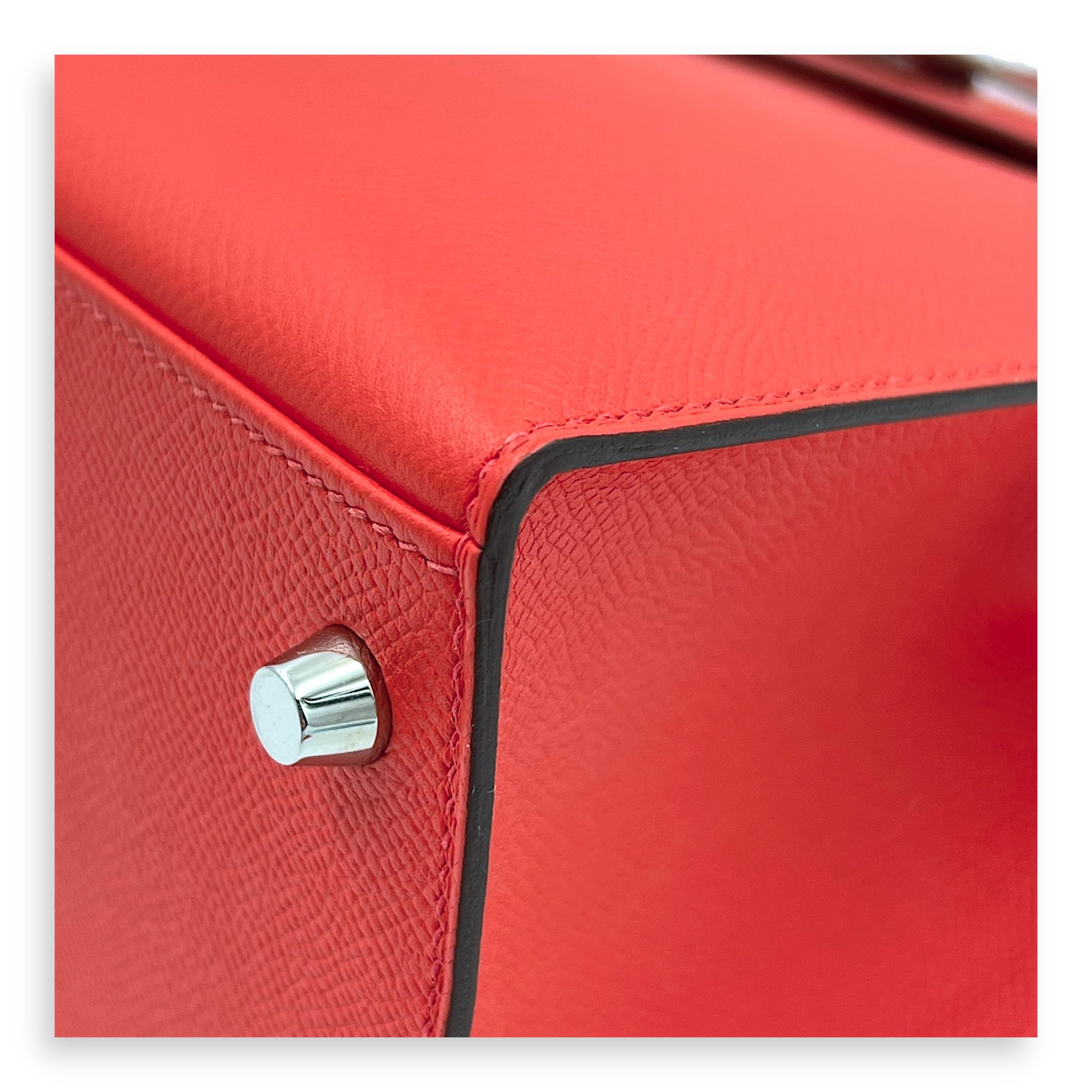 Kelly Sellier Rose Jaipur in Epsom, Palladium hardware