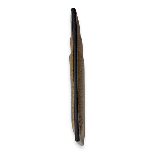 Evercolor Twill Card holder Brown Card Holder in Calfskin