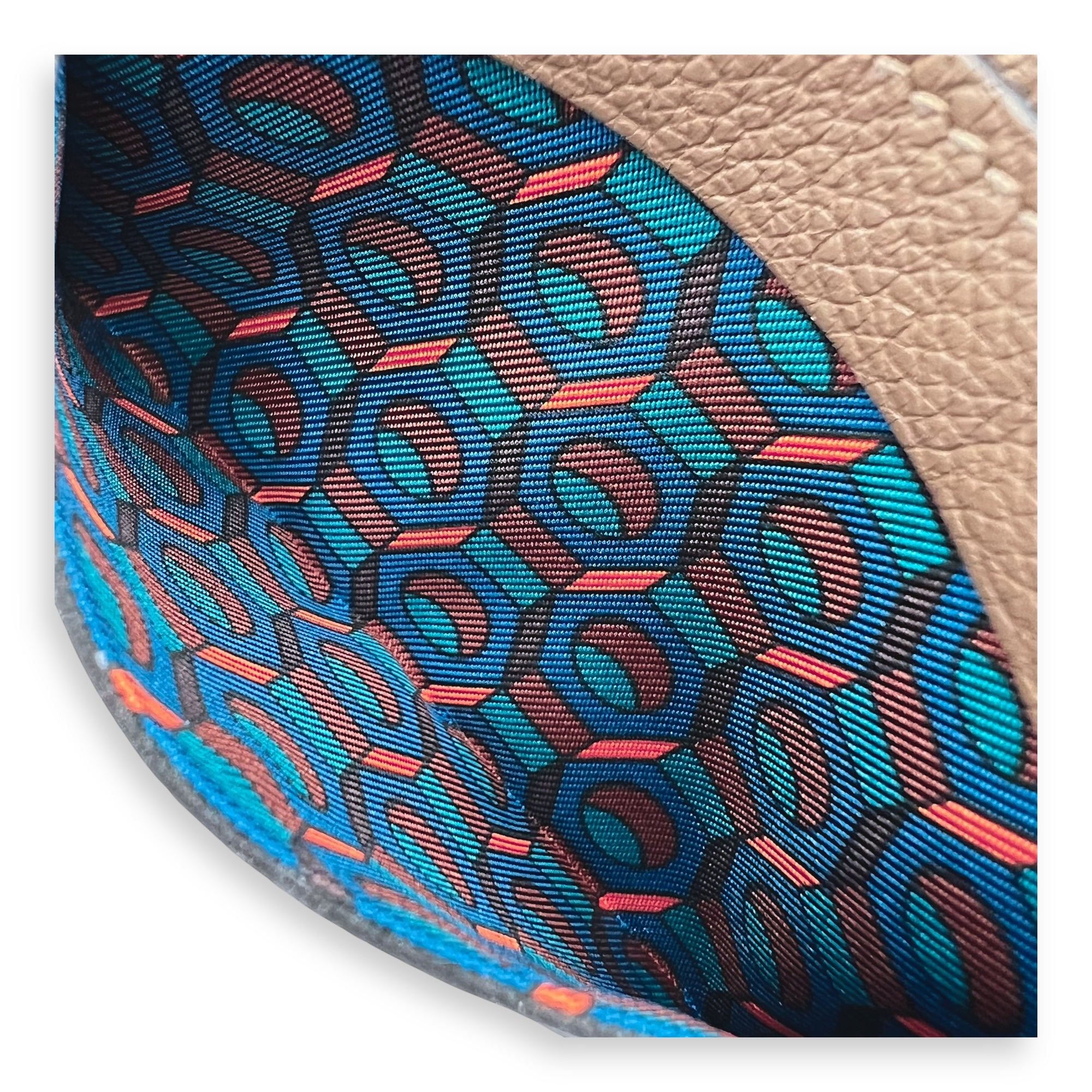 Evercolor Twill Card holder Brown Card Holder in Calfskin