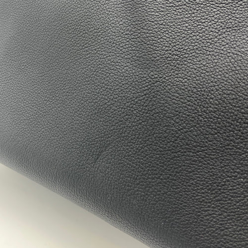 Lock Me Top Handle Bag Black in Calfskin, Gold hardware