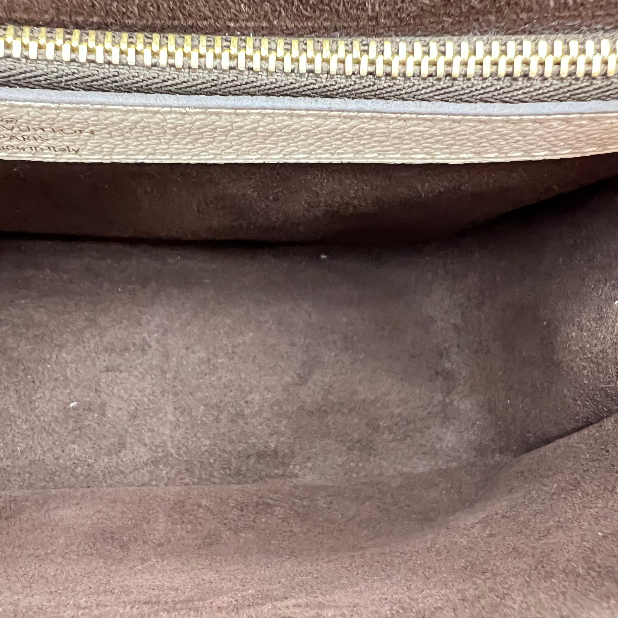 Diane Crossbody Bag Beige in Empreinte Leather, Gold hardware