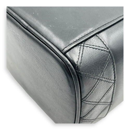 Vintage Vanity Bag Black in Calfskin, Gold hardware