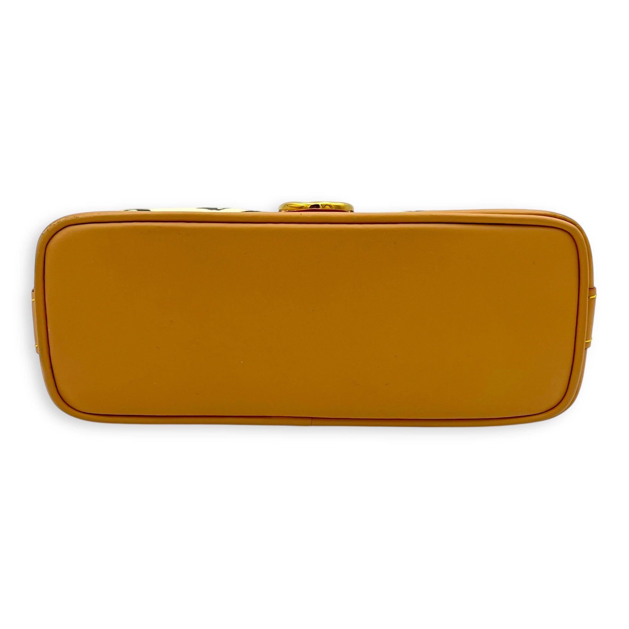 Craggy Wearable Wallet x Tyler The Creator Shoulder Bag White in Monogram Coated Canvas, Gold hardware