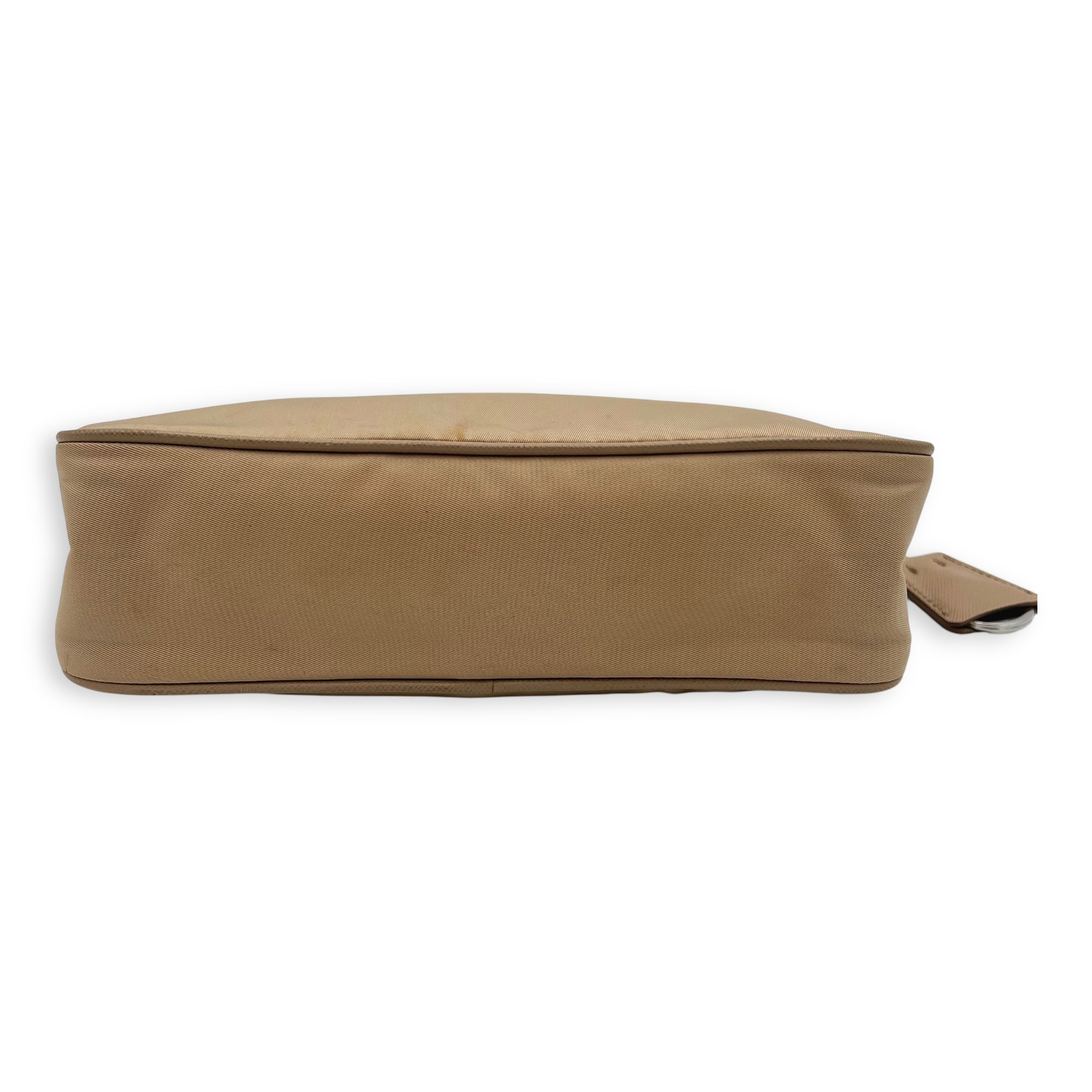 Re-Edition 2005 Shoulder Bag Beige in Re-Nylon, Silver hardware