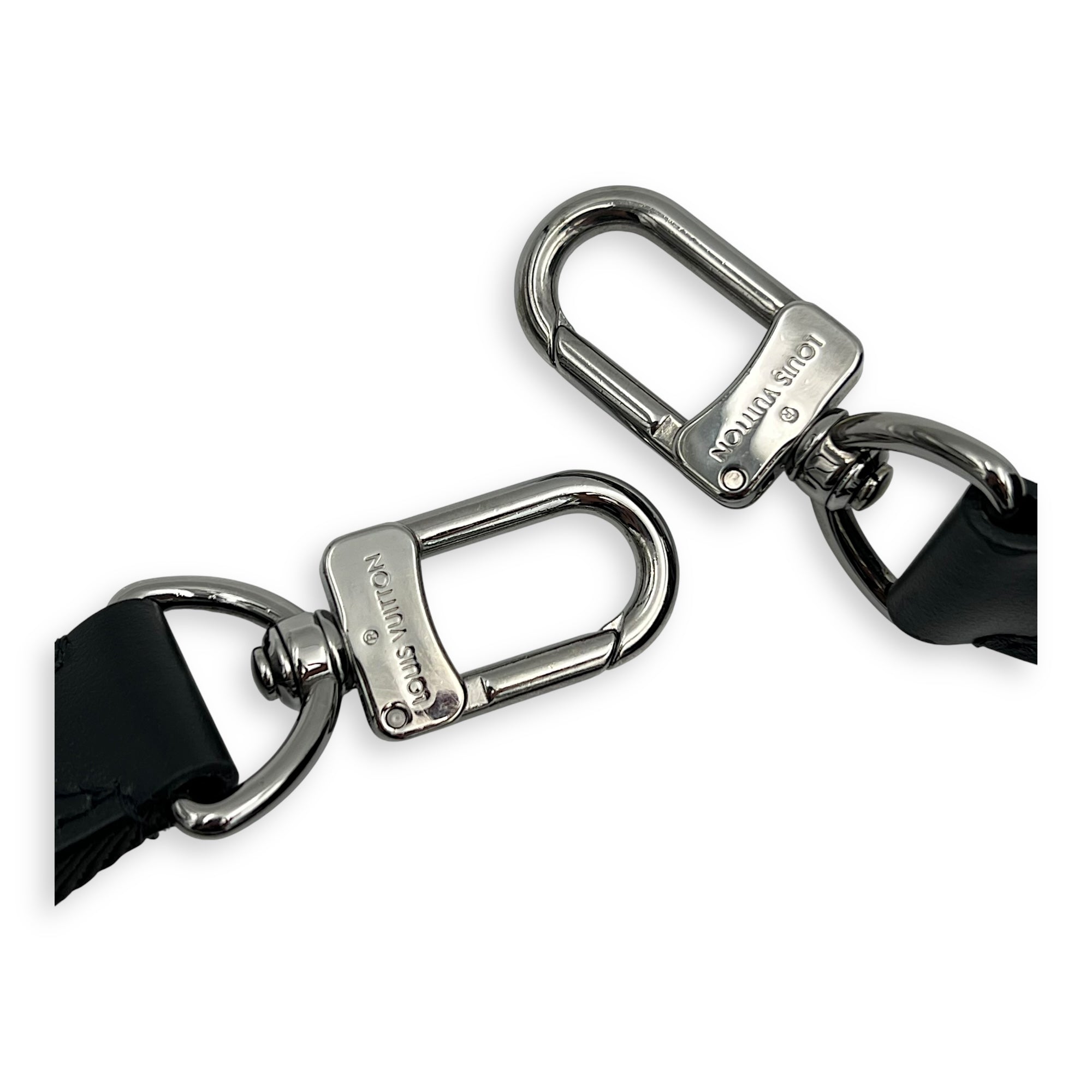 Trio Messenger Eclipse in Monogram Coated Canvas, Silver hardware