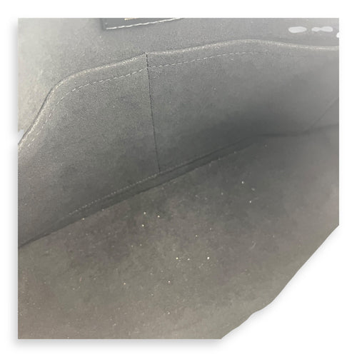 V Tote Top Handle Bag Black in Empreinte Leather, Gold hardware