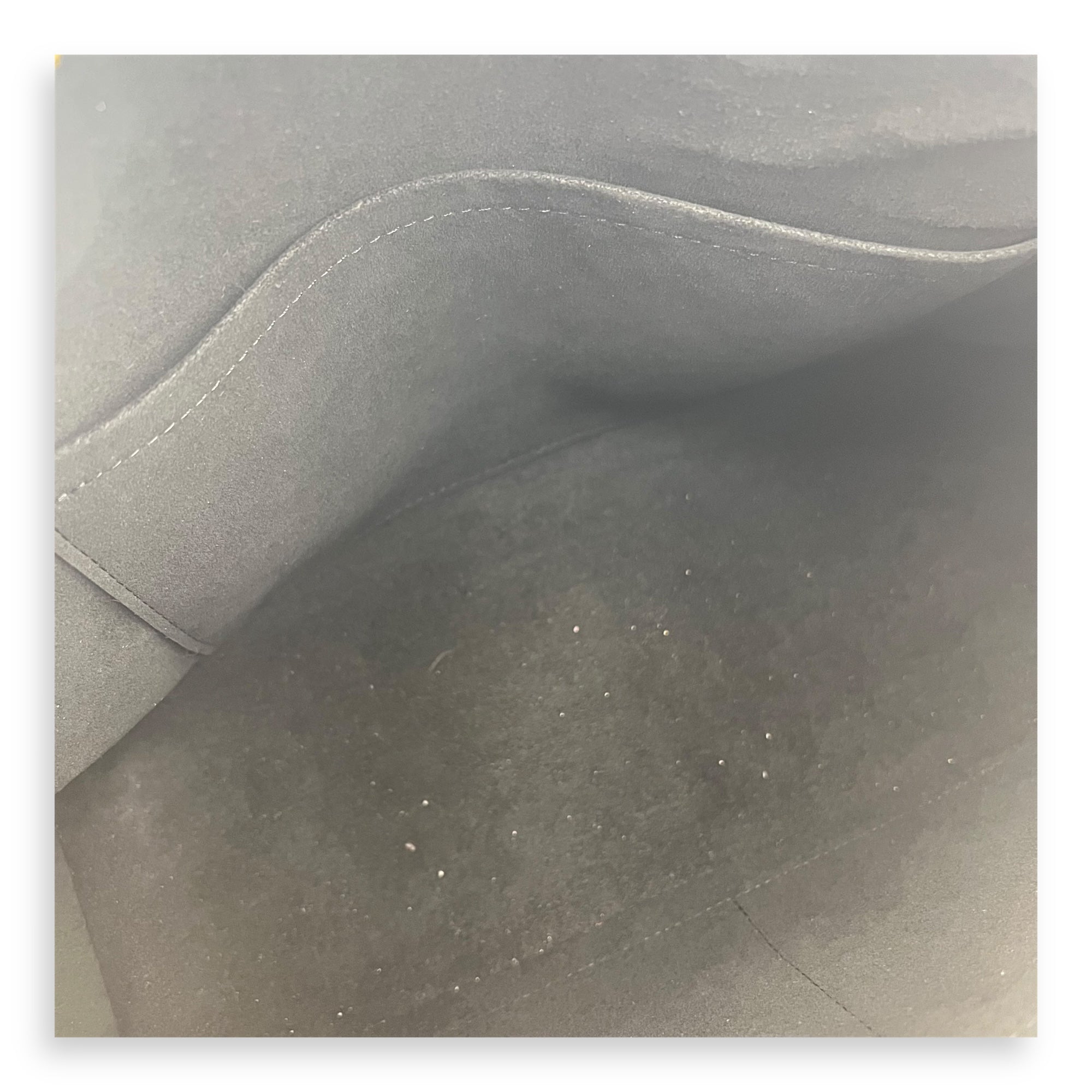 V Tote Top Handle Bag Black in Empreinte Leather, Gold hardware