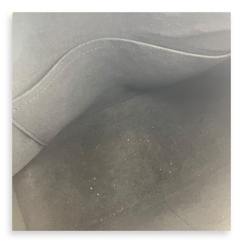 V Tote Top Handle Bag Black in Empreinte Leather, Gold hardware