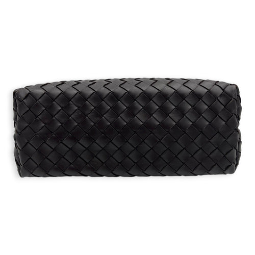 Andiamo Shoulder Bag East West Fondant in Nappa Intrecciato, Gold hardware