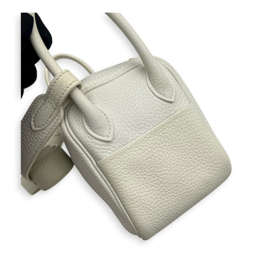 Lindy White in Clemence, Gold hardware