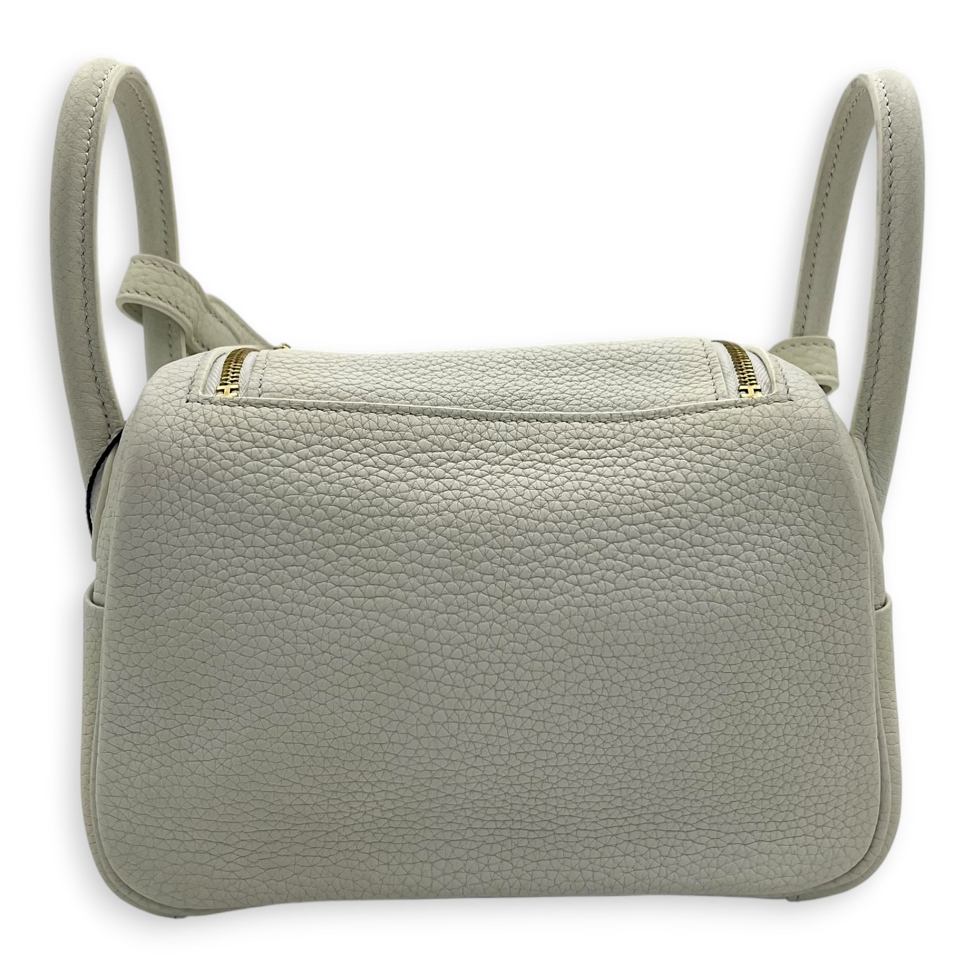 Lindy White in Clemence, Gold hardware