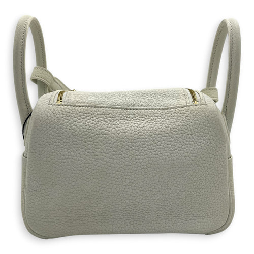 Lindy White in Clemence, Gold hardware