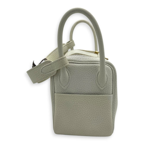 Lindy White in Clemence, Gold hardware