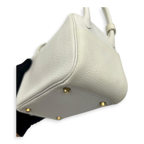 Lindy White in Clemence, Gold hardware