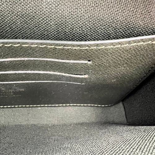 Felicie Strap To Go Wallet On Chain Brown in Monogram Coated Canvas, Gold hardware