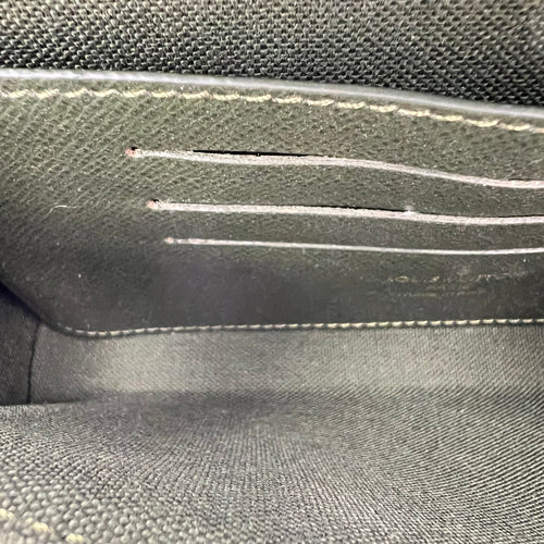 Felicie Strap To Go Wallet On Chain Brown in Monogram Coated Canvas, Gold hardware