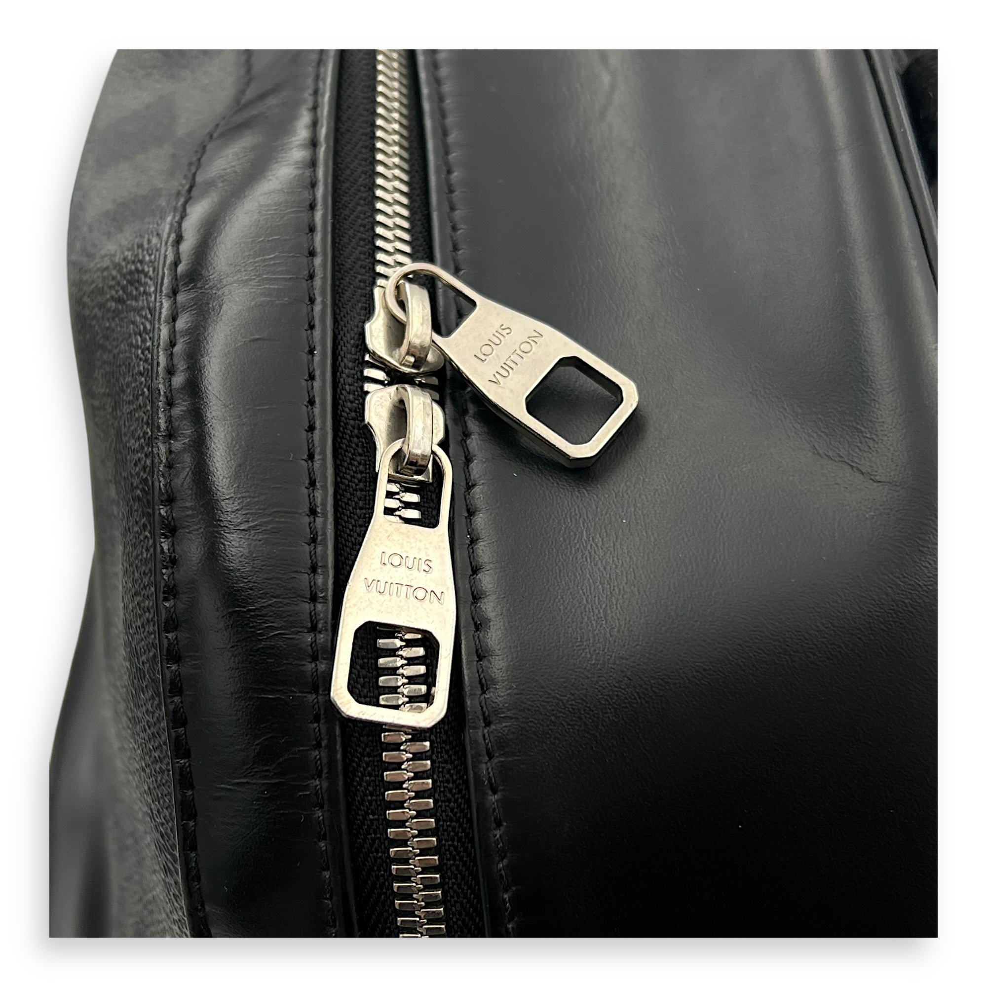 Josh Backpack Graphite in Coated Canvas, Silver hardware