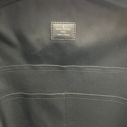 Josh Backpack Graphite in Coated Canvas, Silver hardware