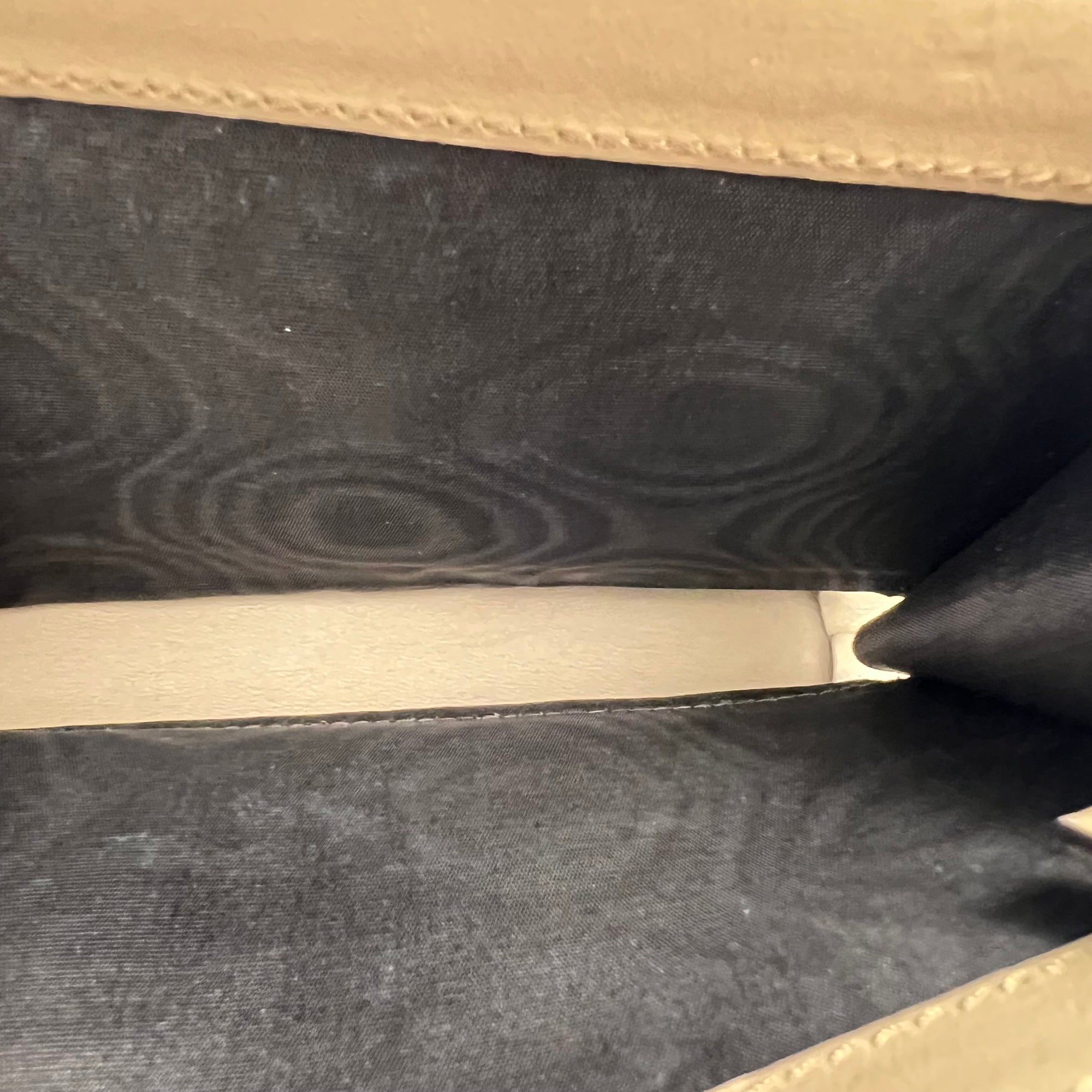 Dionysus Wallet On Chain Grey in Coated Canvas, Silver hardware