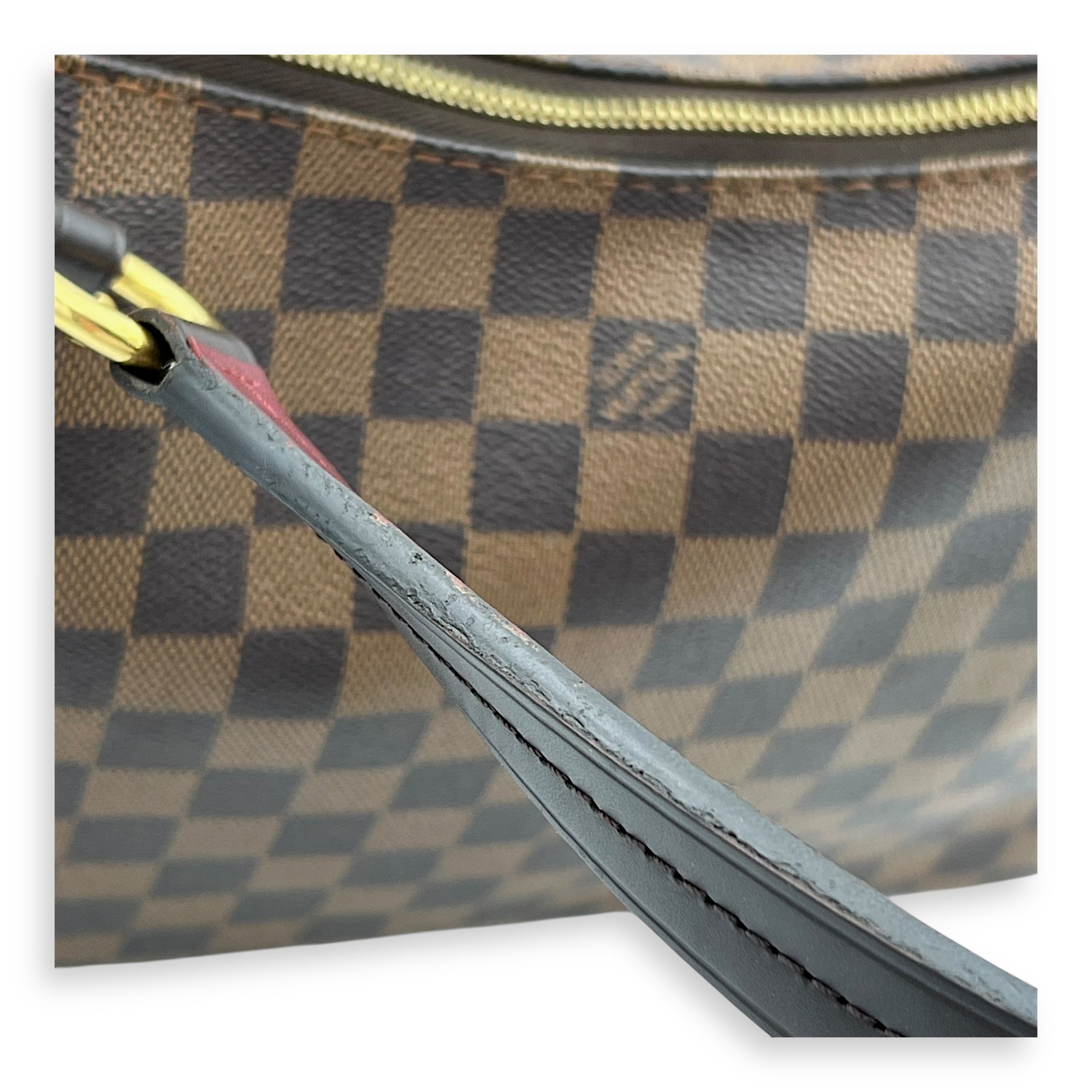 Lymington Top Handle Bag Brown in Coated Canvas, Gold hardware