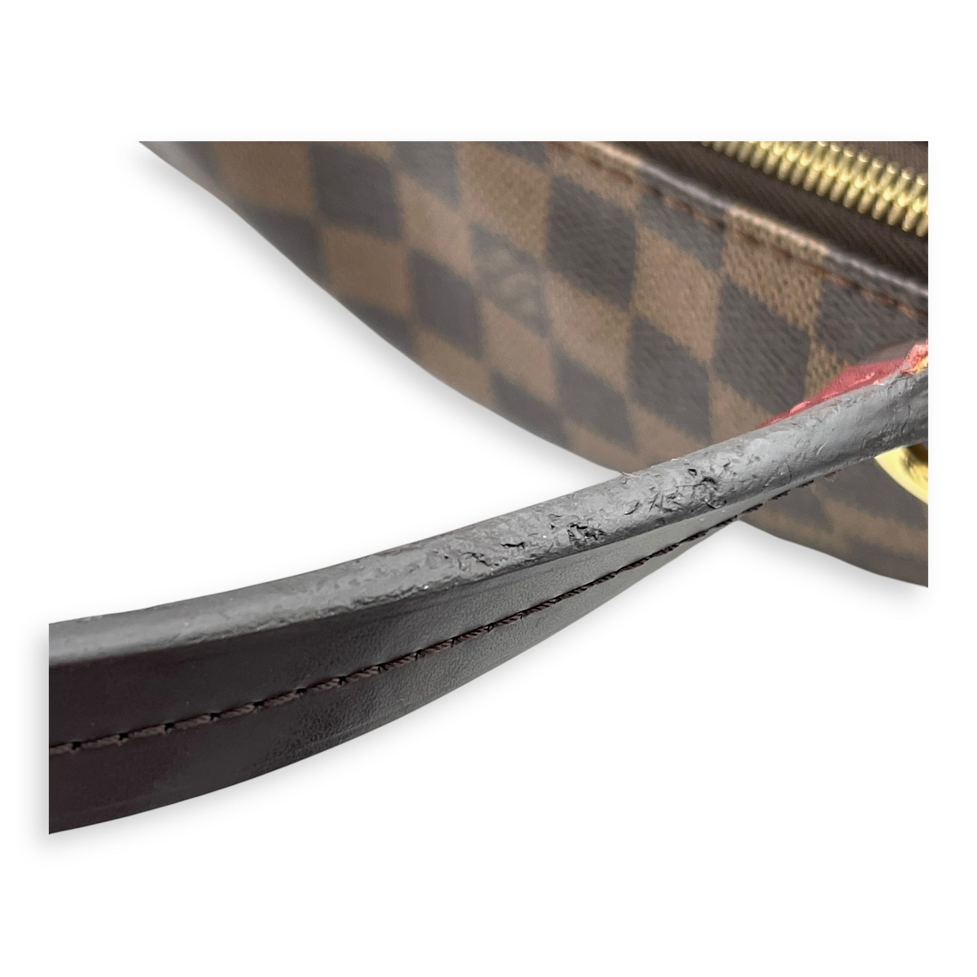 Lymington Top Handle Bag Brown in Coated Canvas, Gold hardware